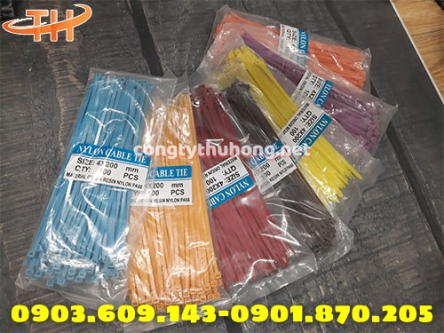 Dây rút nhựa màu Dây rút nhựa màu