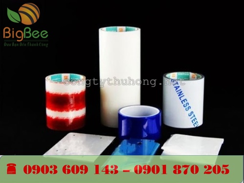 Cuộn băng dính chống trầy in logo