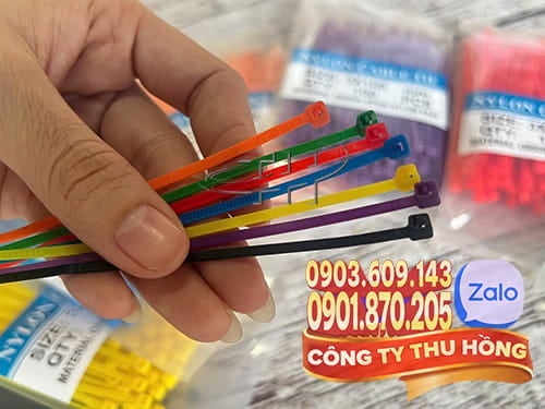 Dây rút nhựa màu Dây rút nhựa nhiều màu