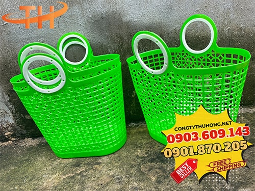 Giỏ nhựa đi chợ Giỏ nhựa đi chợ