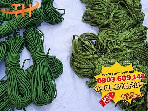 Dây dù tròn, dẹt ràng hàng Dây ràng hàng giá rẻ