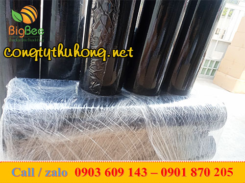 Cuộn màng pe đen quấn pallet