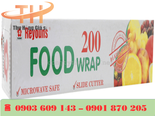 Cuộn màng bọc thực phẩm Food wrap khổ 30cm