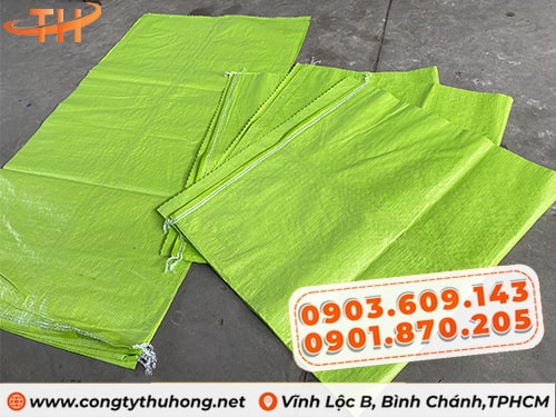 Bao tải dứa xanh lá bao tải dứa giá sỉ