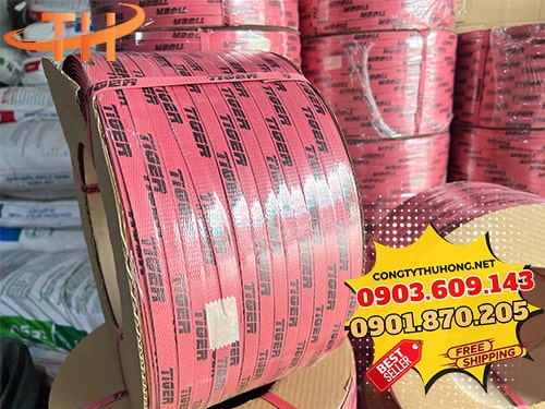 Dây đai PP in logo Sản xuất dây đai PP in logo
