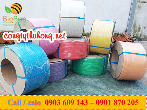 Cuộn dây đai quấn thùng 10kg bản rộng 1f4