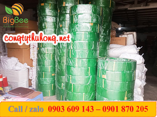 Cuộn dây đai Pet 20kg bản rộng 1f6