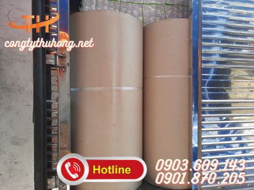 Giấy cuộn carton 2 lớp giá rẻ