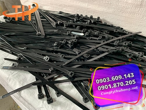 Dây rút nhựa đen 3 tấc Dây rút nhựa đen 3 tấc