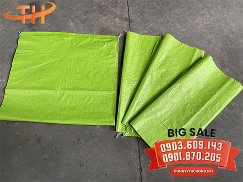 Bao tải dứa xanh Bao tải dứa xanh 60x 90cm