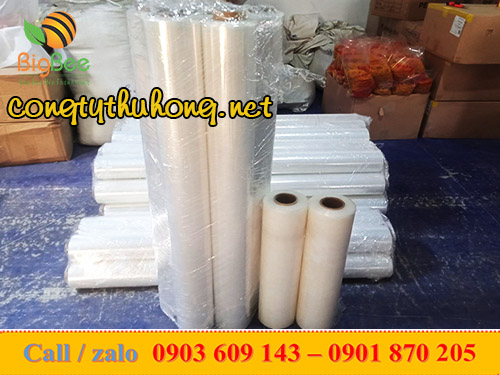 Cuộn màng PE trong suốt nhiều kích cỡ
