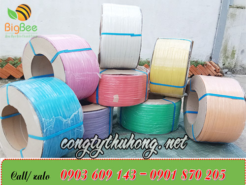 Dây đai nhựa pp đóng hàng nhiều màu, nhiều kích cỡ
