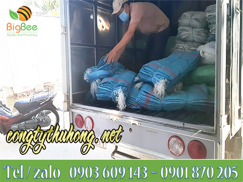 bao tải dứa trắng