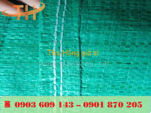 Đáy bao tải dứa được chần chỉ khá đẹp và bền