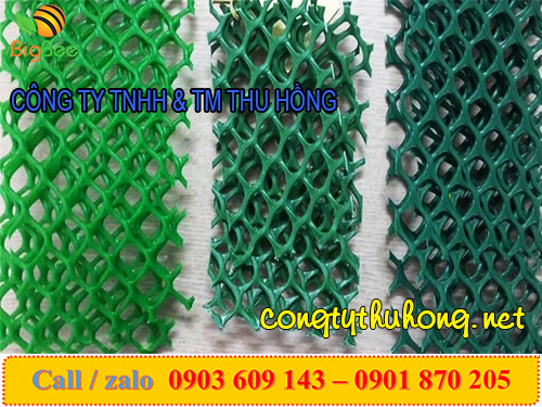 Mẫu lưới nhựa cứng nhiều màu sắc, hình dạng