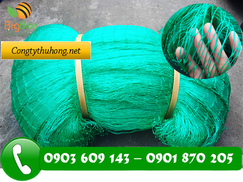 lưới cước xanh rào vườn, che sân bóng