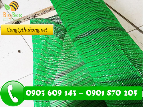 Lưới thái xanh che nắng, che vườn lan