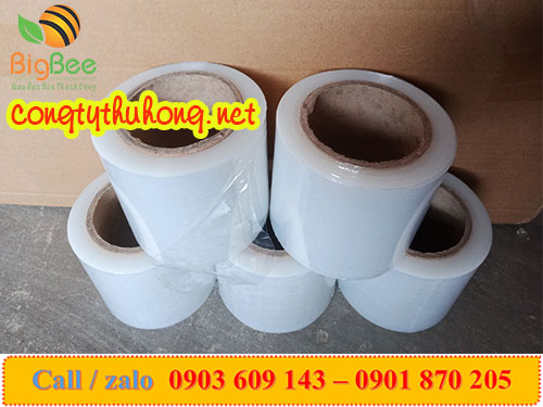 Cuộn màng pe trong suốt khổ nhỏ 10cm