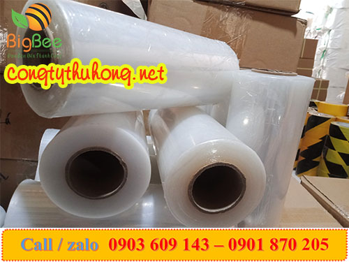 Cuộn màng pe khổ 25cm * 2kg6 * lõi 200gr
