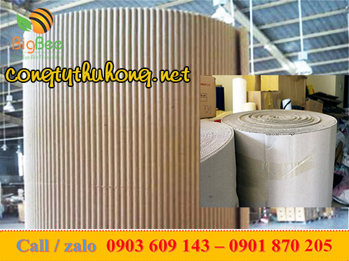Giấy cuộn carton 2 lớp