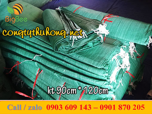 Bao tải dứa đựng lúa gạo kt 90cm * 120cm