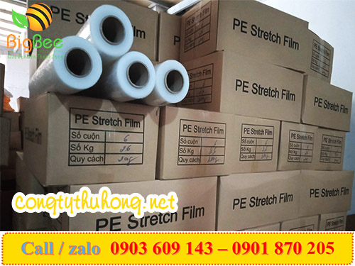 Cung cấp sỉ lẻ màng pe quấn hàng giá rẻ