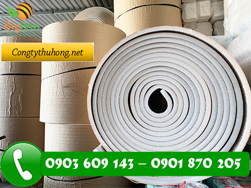 Cuộn xốp bạc cách nhiệt có keo dán