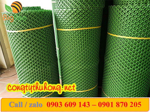 Lưới nhựa cứng mắt cáo chăn nuôi gà vịt