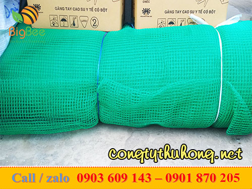 Lưới nhựa mềm ô lưới vuông rào vườn