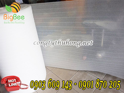 Cuộn mút xốp foam 1li x 1m4 x 150m
