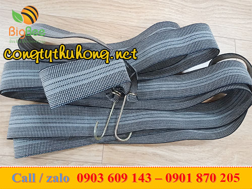 Dây ràng bố xám bản 5cm dài 5m