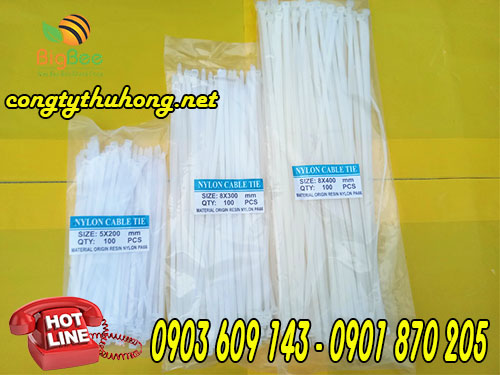 dây rút nhựa trắng giá sỉ