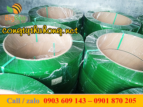 Cuộn 20kg dây đai nhựa PET bản rộng 1f6