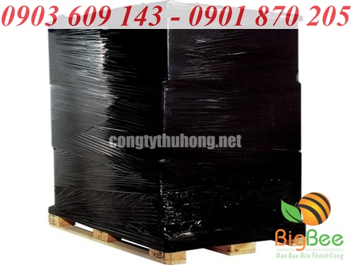 cuộn pe đen quấn pallet