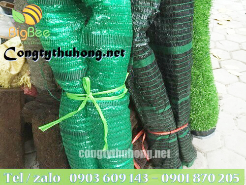 Lưới nhựa che nắng xanh đen dệt sợi vuông