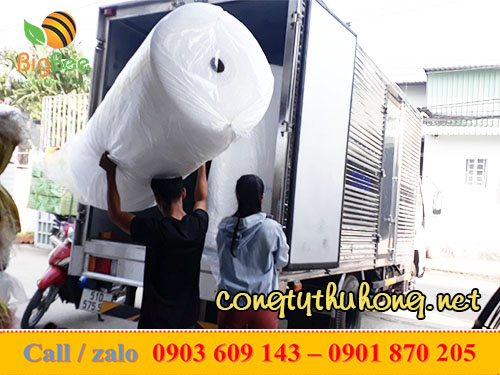 cuộn xốp hơi gói hàng