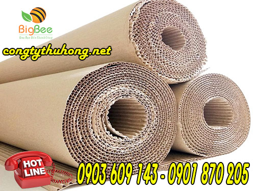 Cuộn giấy carton 2 lớp