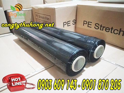Màng pe đen quấn pallet