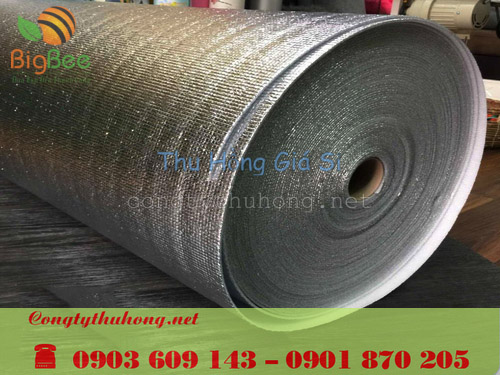Xốp foam tráng bạc loại mỏng còn được dùng cách nhiệt sàn gỗ