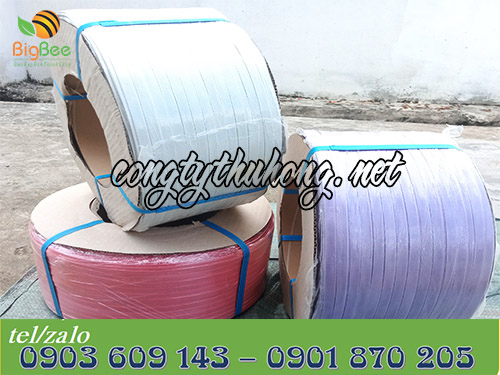 Dây đai niềng hàng pp nhiều kích cỡ nhiều màu