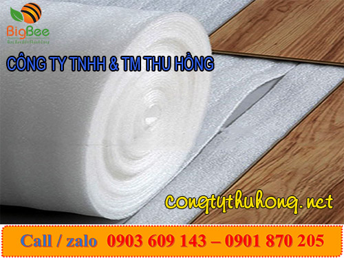 Sử dụng màng xốp foam trong thi công lót sàn