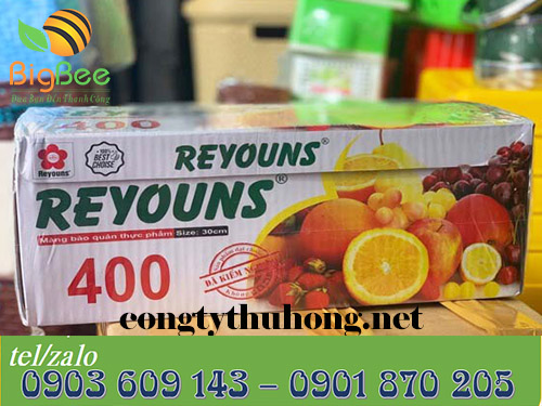 Màng bọc thực phẩm Reyouns khổ 30cm * 400