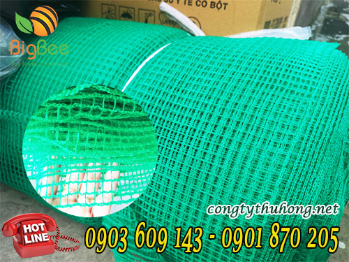 Lưới cước xanh ô vuông nhỏ