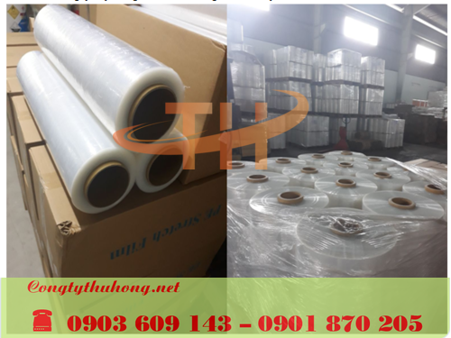 Cuộn màng PE trong suốt các kích cỡ tại xưởng