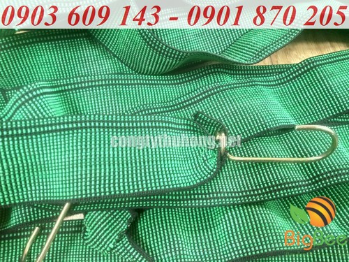 Dây ràng bố dẹt xanh lá