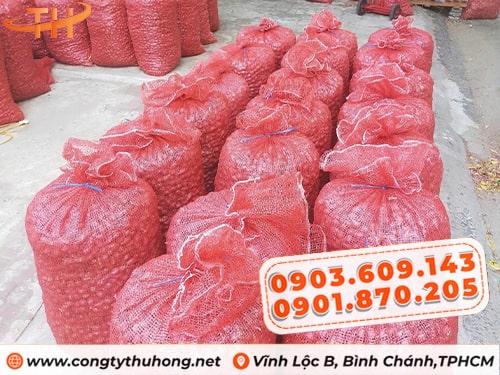 Bao tải lưới đỏ Bán bao tải lưới tại nhà cung cấp