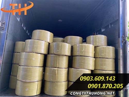 Bán dây đai nhựa in logo Bán dây đai nhựa in logo