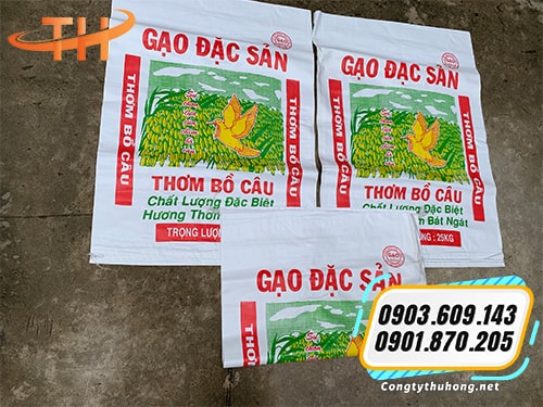 Bao gạo in sẵn Bao gạo in sẵn