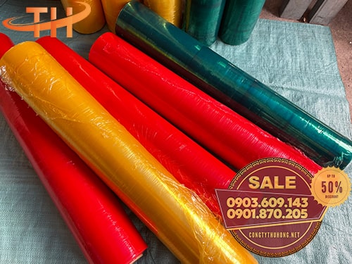 Màng pe màu 75cm Báo giá màng PE giá tốt