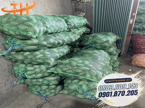 Bao lưới đựng nông sản xanh, đỏ giá rẻ